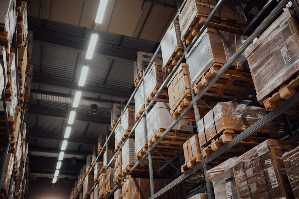 Fully stocked Nexus warehouse racking